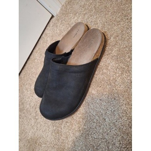 Bean womens black leather - ll,